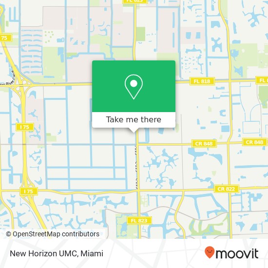 Mapa de New Horizon UMC
