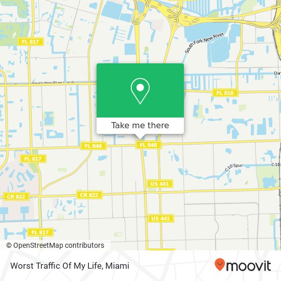 Worst Traffic Of My Life map