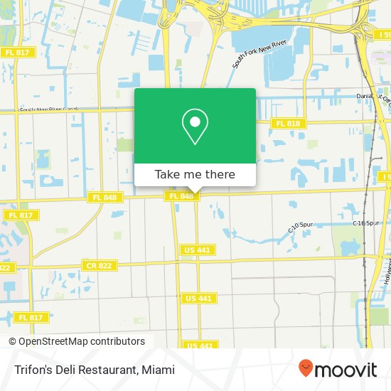 Mapa de Trifon's Deli Restaurant