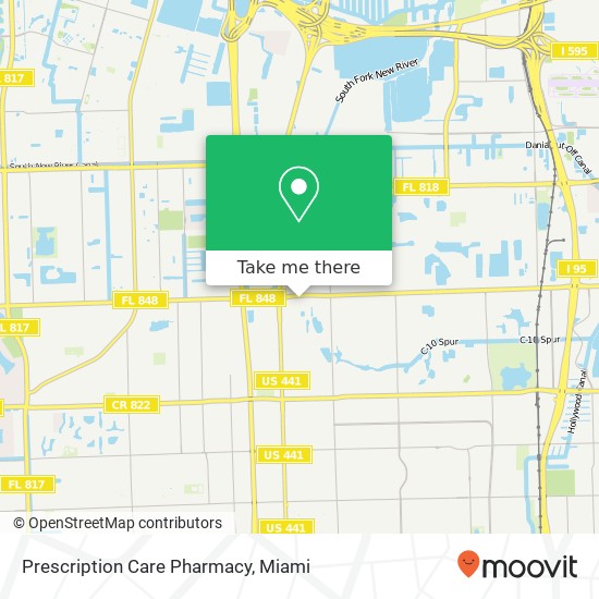 Prescription Care Pharmacy map