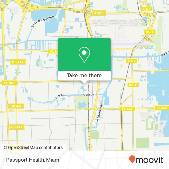 Passport Health map