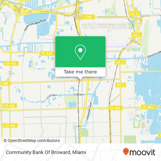Community Bank Of Broward map