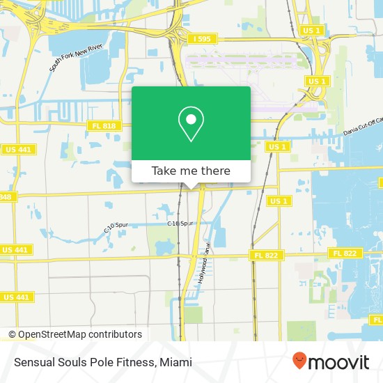 Sensual Souls Pole Fitness map