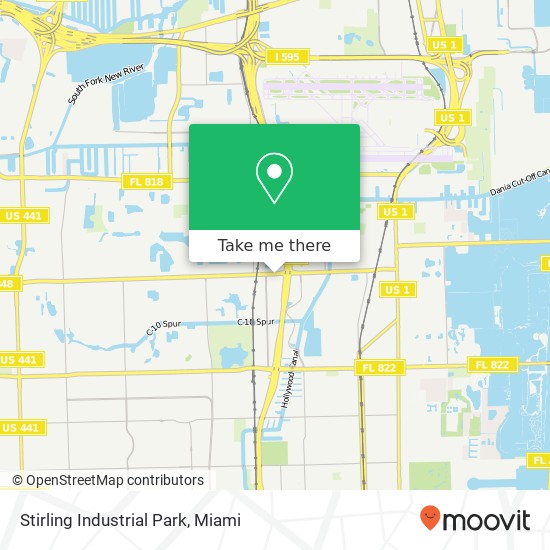 Stirling Industrial Park map