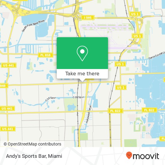 Mapa de Andy's Sports Bar