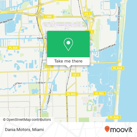 Dania Motors map