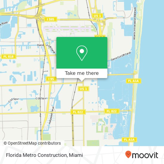 Florida Metro Construction map