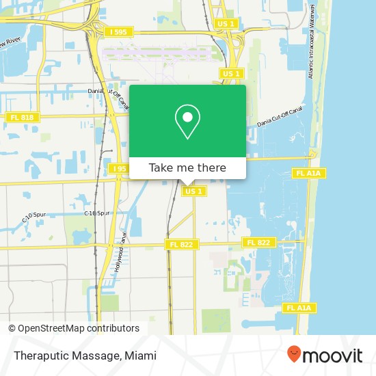 Mapa de Theraputic Massage