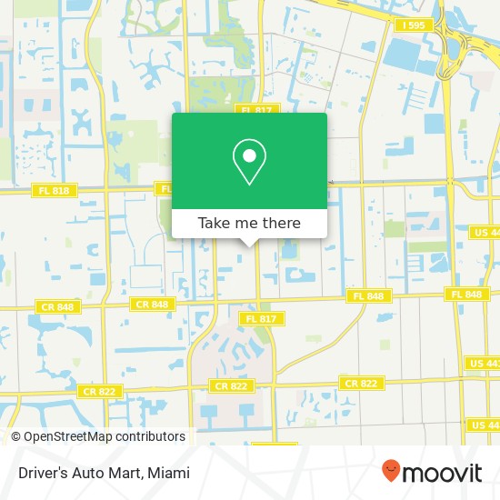 Mapa de Driver's Auto Mart