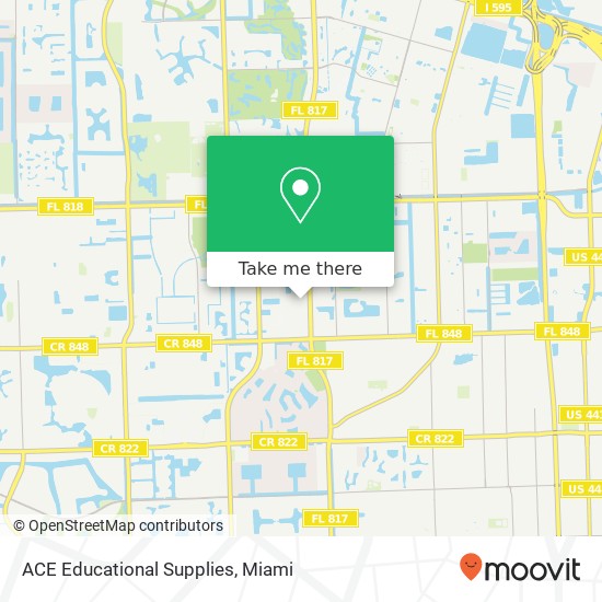 ACE Educational Supplies map