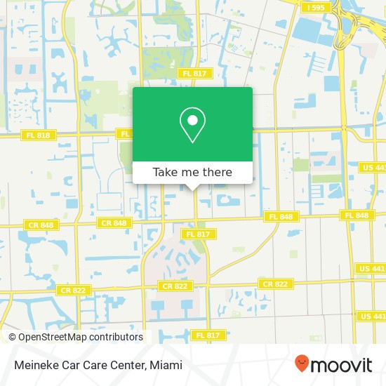 Meineke Car Care Center map