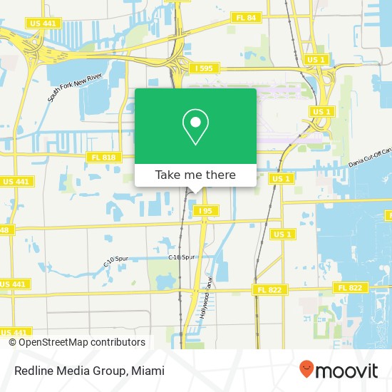 Redline Media Group map