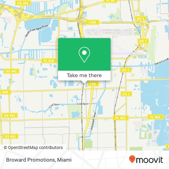 Broward Promotions map