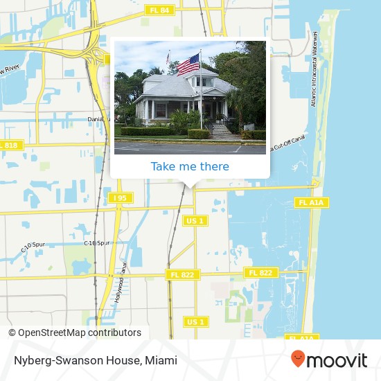 Mapa de Nyberg-Swanson House