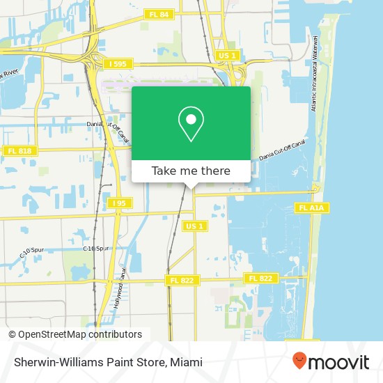 Sherwin-Williams Paint Store map