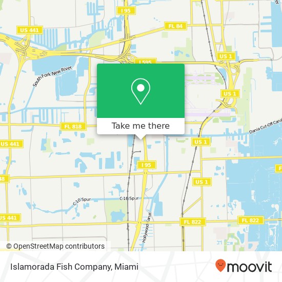 Mapa de Islamorada Fish Company