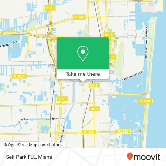 Self Park FLL map