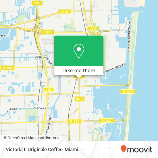 Mapa de Victoria L' Originale Coffee