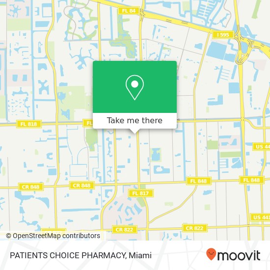 Mapa de PATIENTS CHOICE PHARMACY