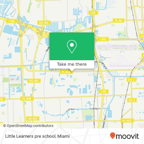 Mapa de Little Learners pre school