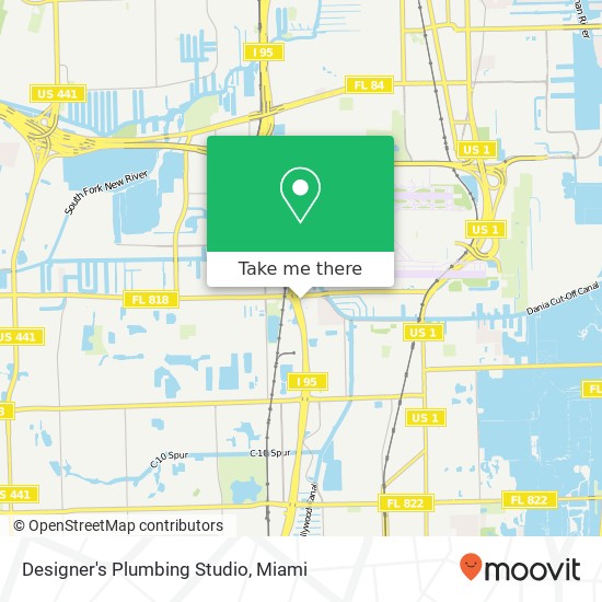 Mapa de Designer's Plumbing Studio