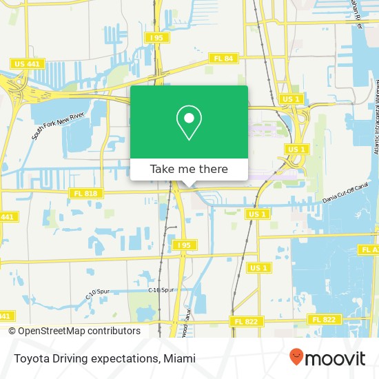 Toyota Driving expectations map