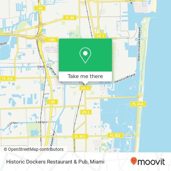 Mapa de Historic Dockers Restaurant & Pub