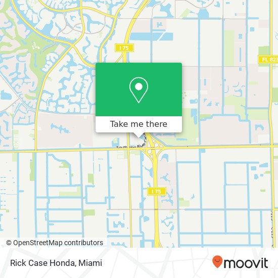 Rick Case Honda map