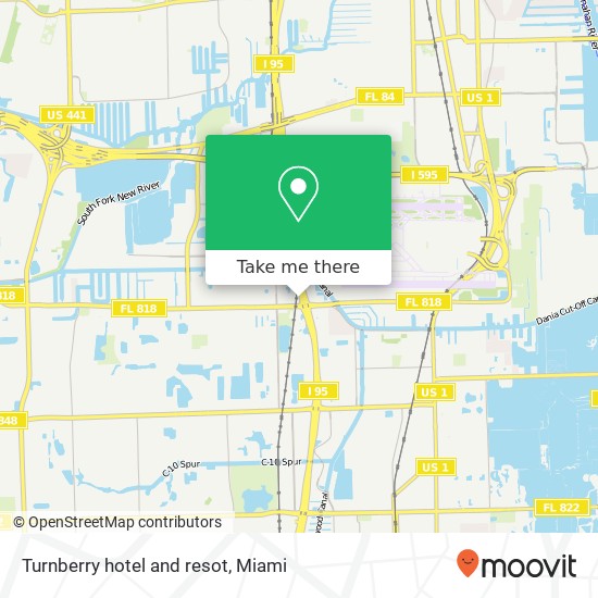 Turnberry hotel and resot map