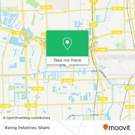Mapa de Baring Industries