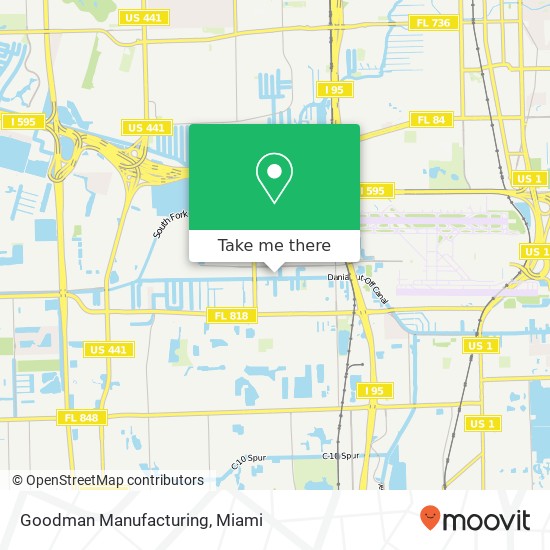 Mapa de Goodman Manufacturing