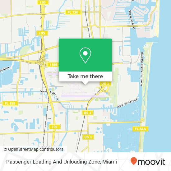 Mapa de Passenger Loading And Unloading Zone