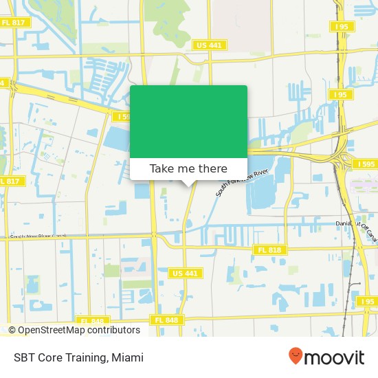 SBT Core Training map