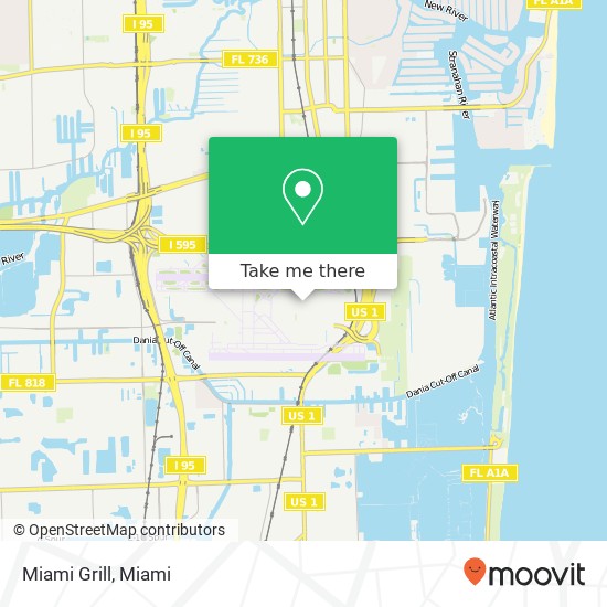 Miami Grill map
