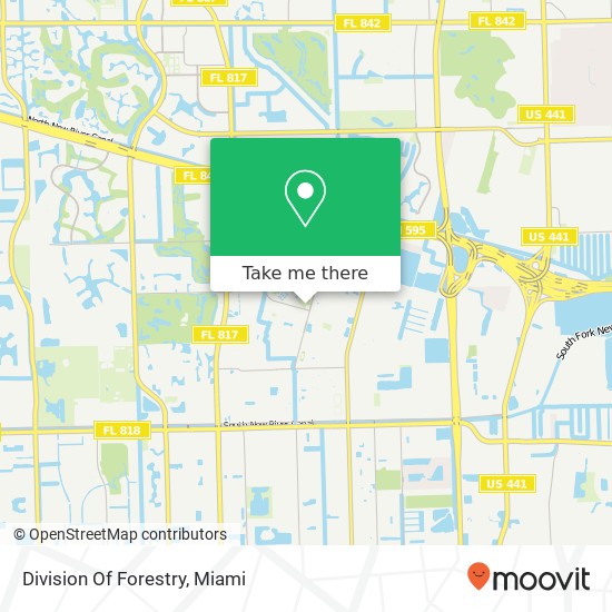 Division Of Forestry map