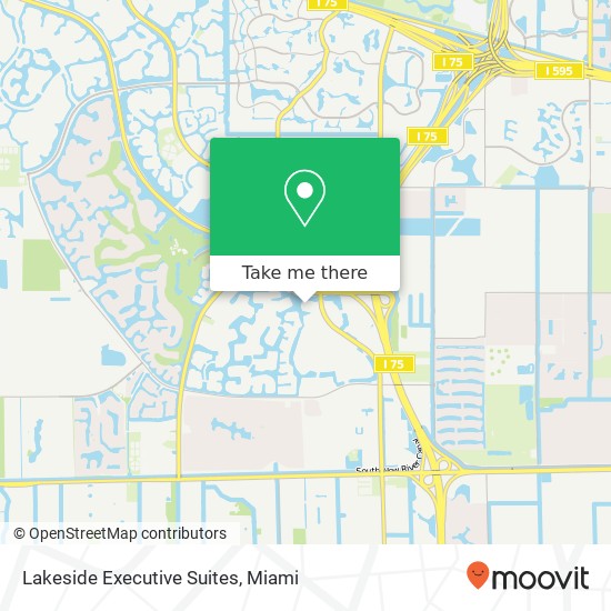 Lakeside Executive Suites map