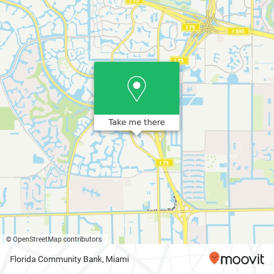 Mapa de Florida Community Bank