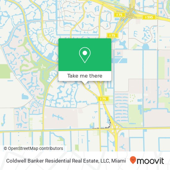 Coldwell Banker Residential Real Estate, LLC map