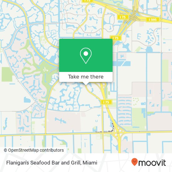 Flanigan's Seafood Bar and Grill map