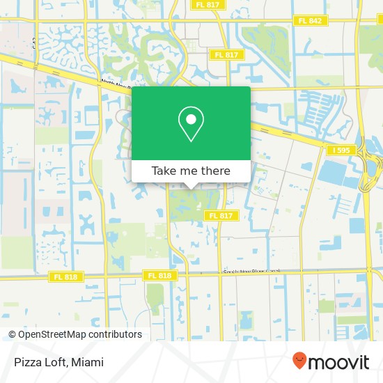 Pizza Loft map