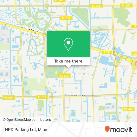 HPD Parking Lot map
