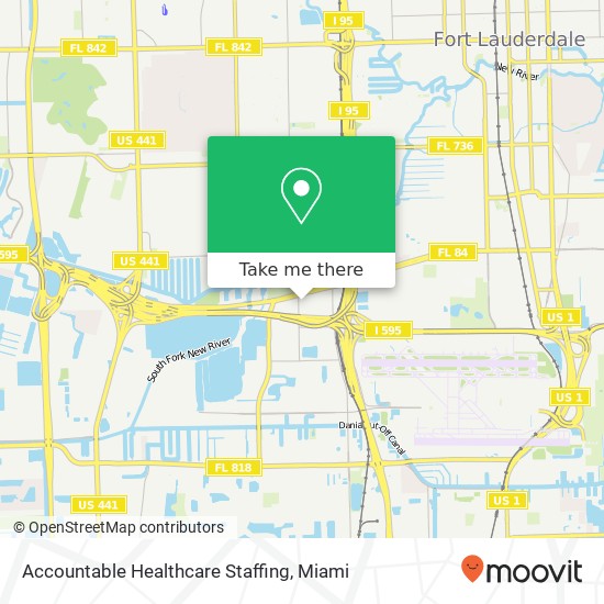 Mapa de Accountable Healthcare Staffing