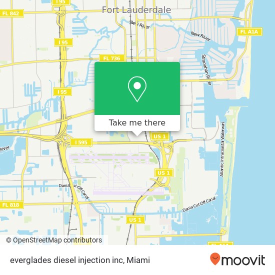 everglades diesel injection inc map