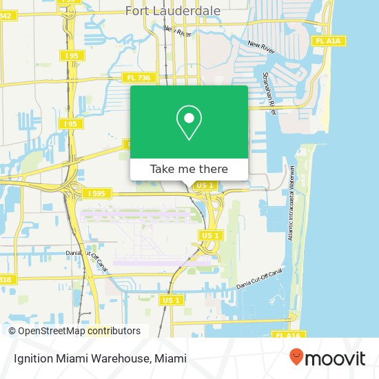 Ignition Miami Warehouse map