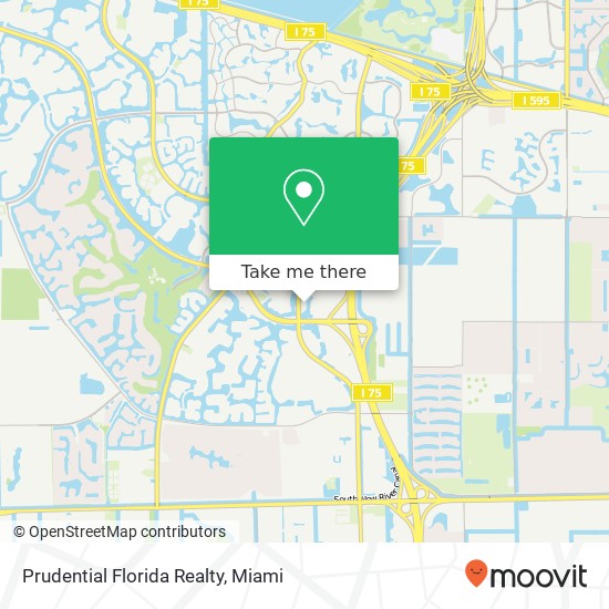 Prudential Florida Realty map