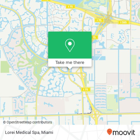 Lorei Medical Spa map