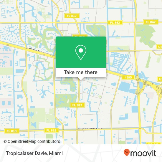 Tropicalaser Davie map