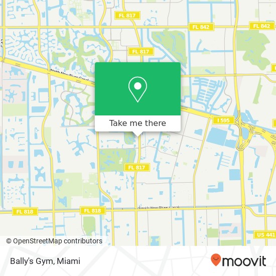 Bally's Gym map