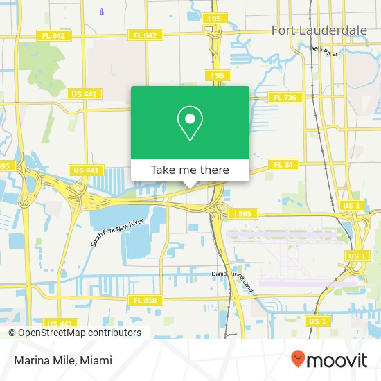 Marina Mile map