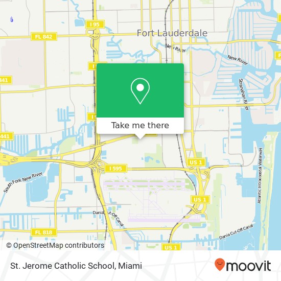 St. Jerome Catholic School map